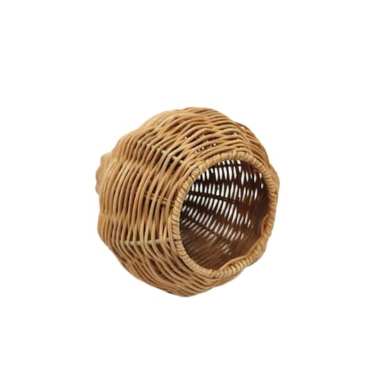 11.5" Rattan Pumpkin Tabletop Décor by Ashland®